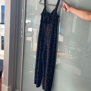 Intermix cherry jumpsuit